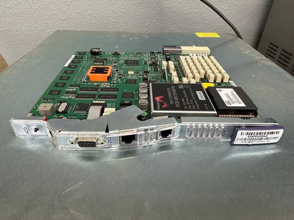 Calix C7 100-00343 Rev 22 ATP Administration and Test Processor Card