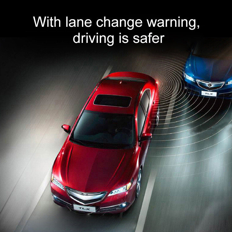 Universal 77Ghz Millimeter Wave Radar BSD Blind Spot Induction Detection System