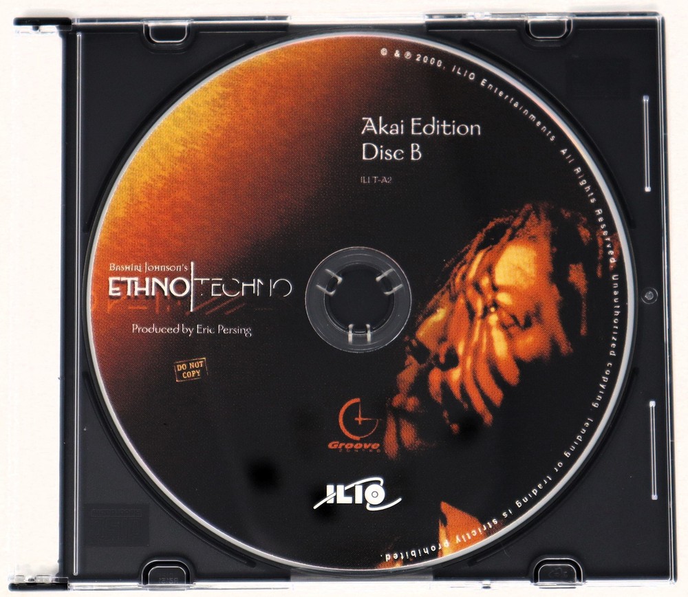 Ilio Ethno Techno Akai & E-Mu Sample Library/Sound Library/Sampling 4 CD