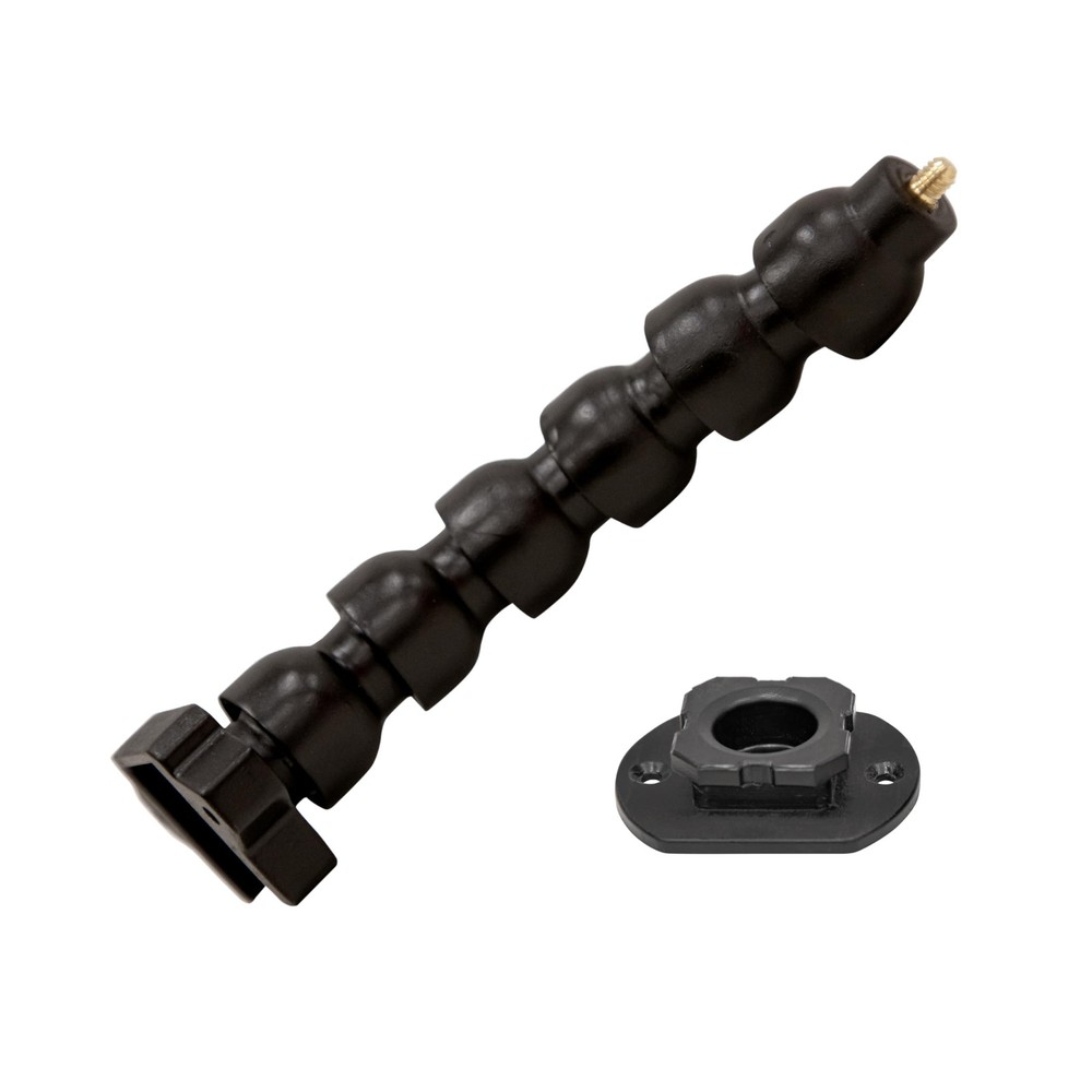 Eskimo 41943 E-Hub Camera Mount for Ice Shelters - Black, Flexible