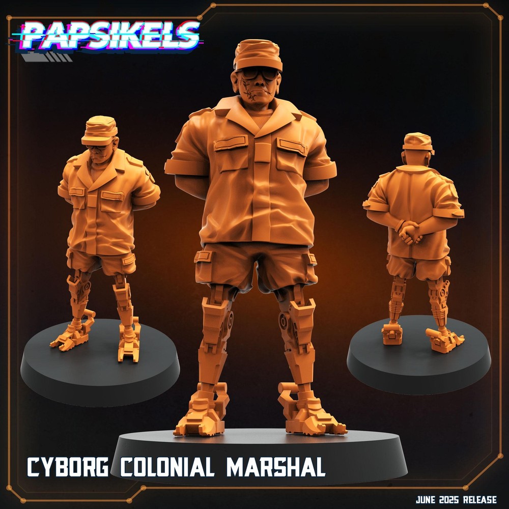 Cyborg Colonial Marshall