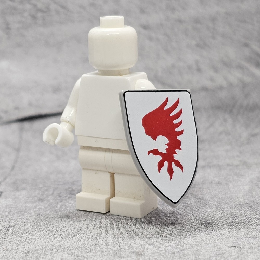 5pack Red Talon Shield Blocks Accessories for Minifigures Gt2TS64