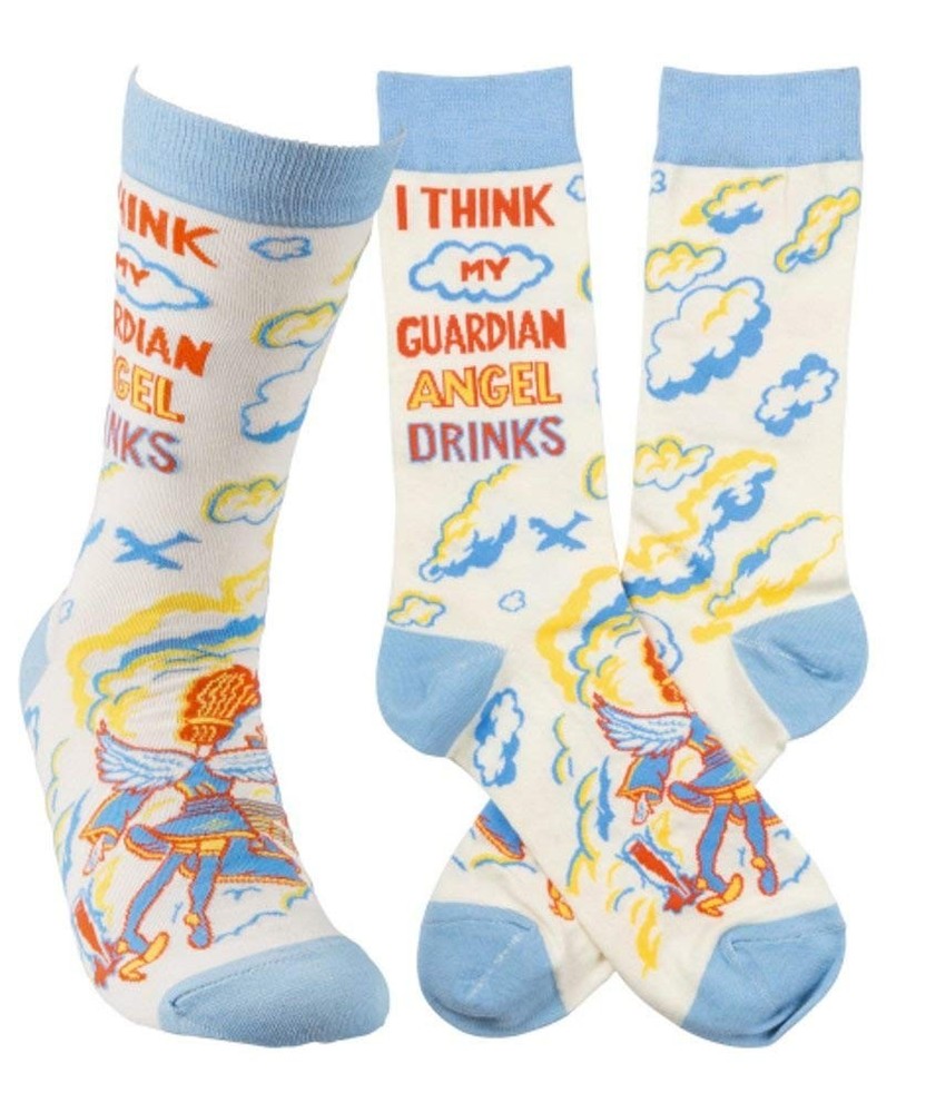 Socks - I Think My Guardian Angel Drinks