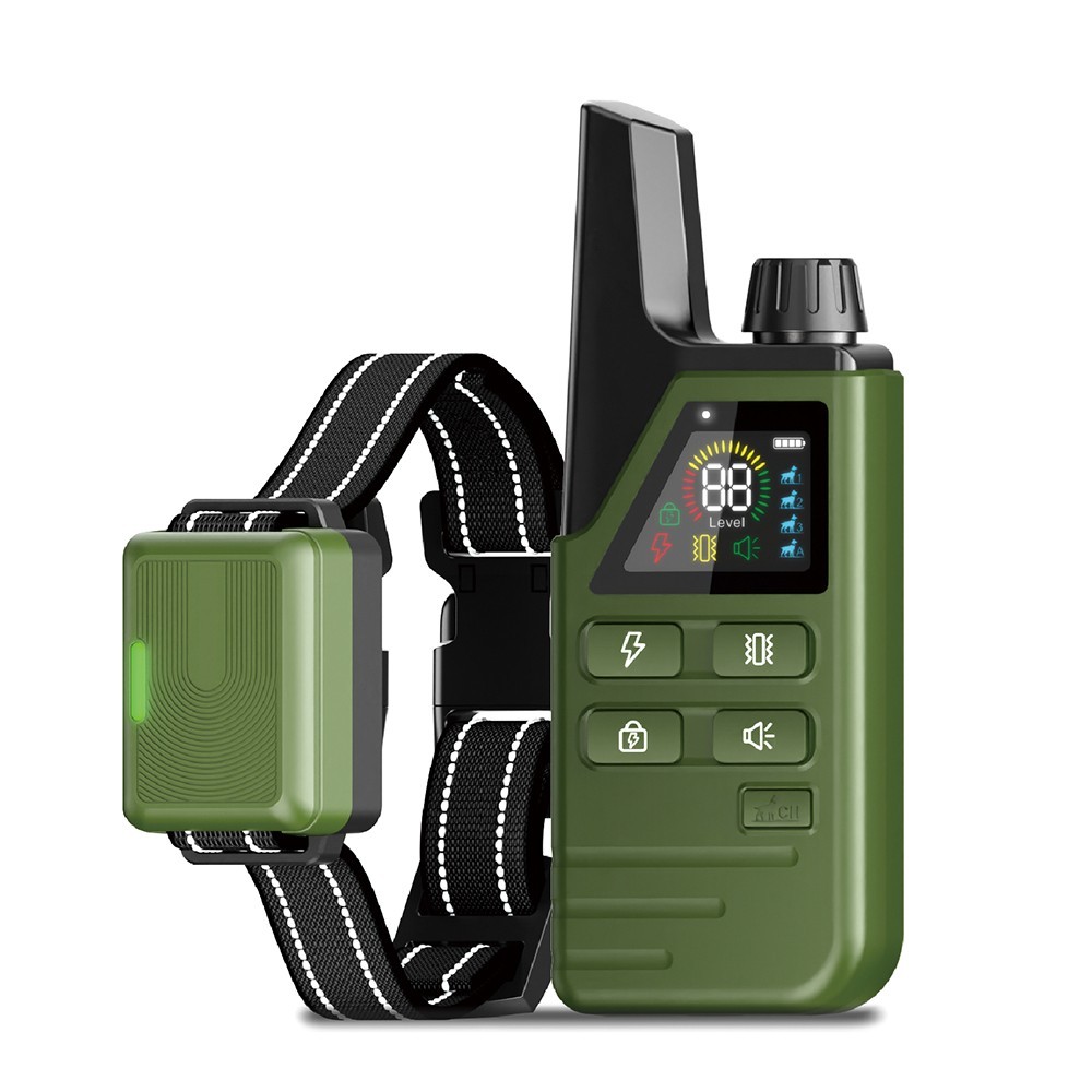 Dog Training Collar 4500FT Remote Rechargeable Waterproof Shock E-Collar PET