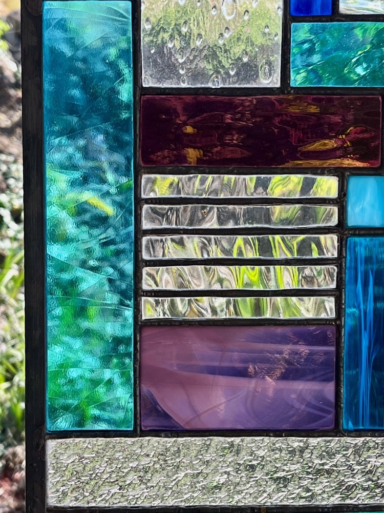 stained glass panel window