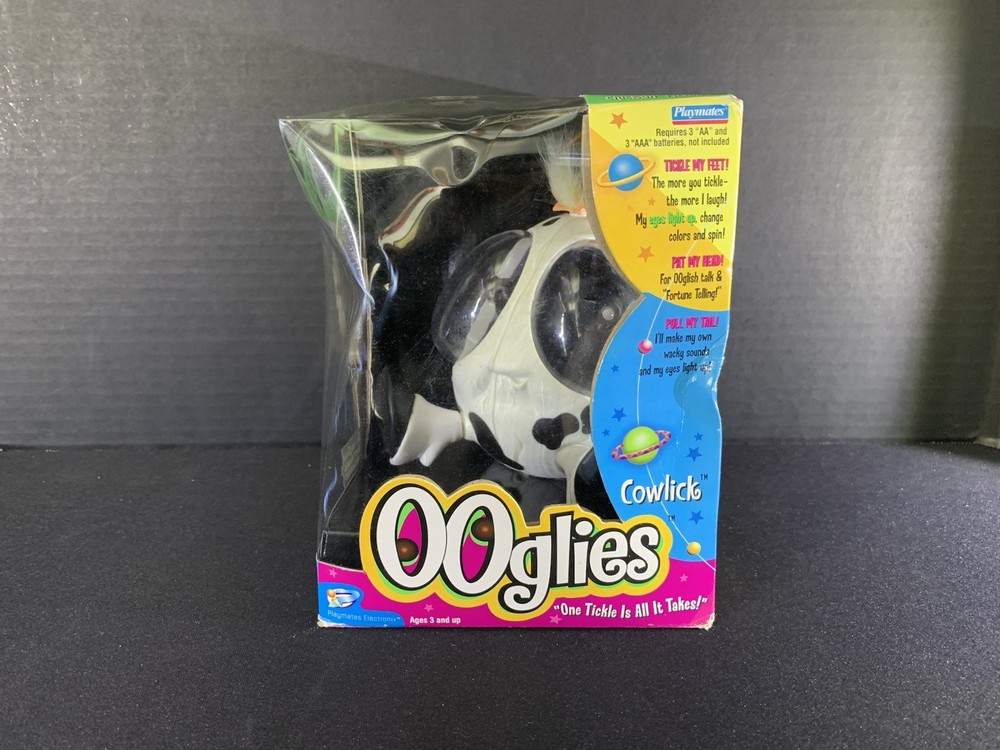 Ooglies Playmates 1999 Cowlick Interactive Toy - Read Description
