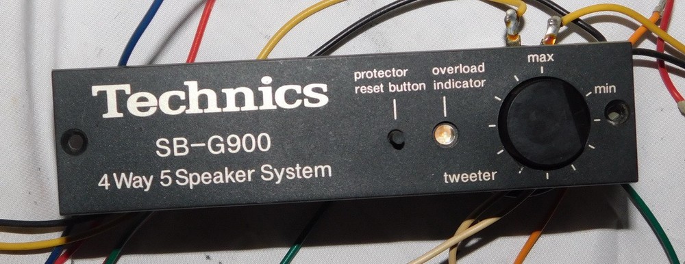 Technics SB-G900 crossover with terminal and lpad