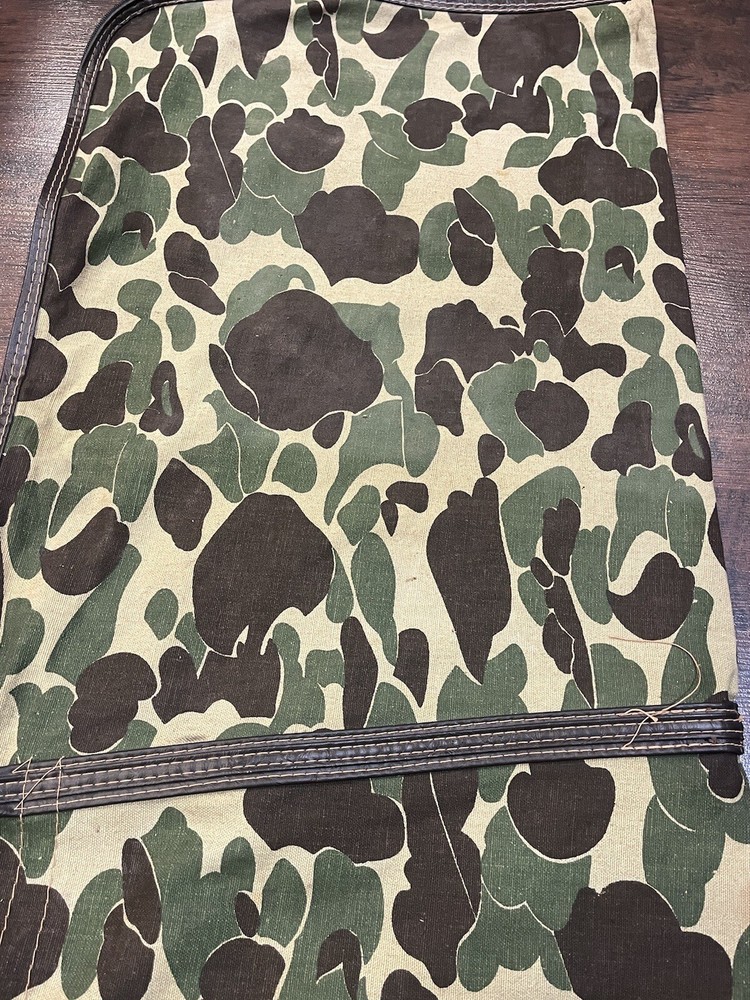 vintage camo bow bag