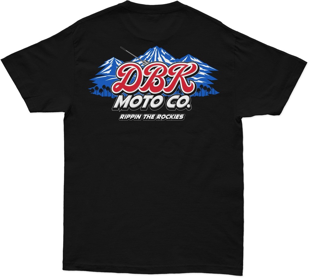 Rippin The Rockies Tee Black Xl