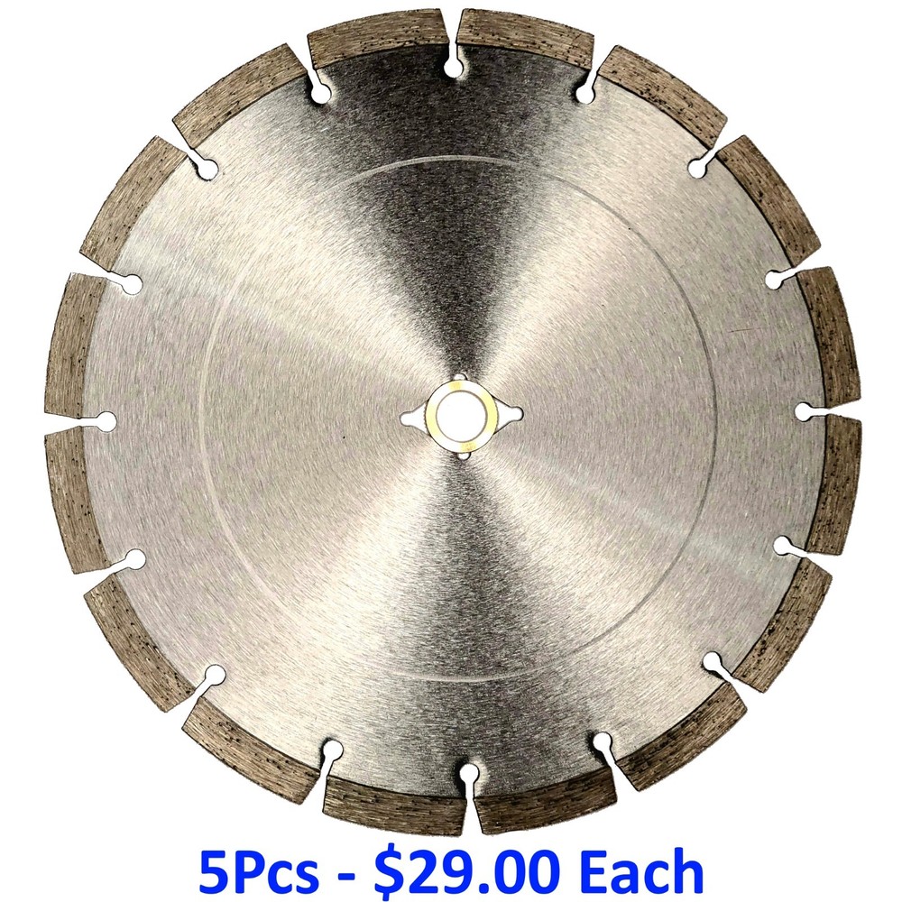 10" Segmented  Diamond Saw Blade [5 pack]