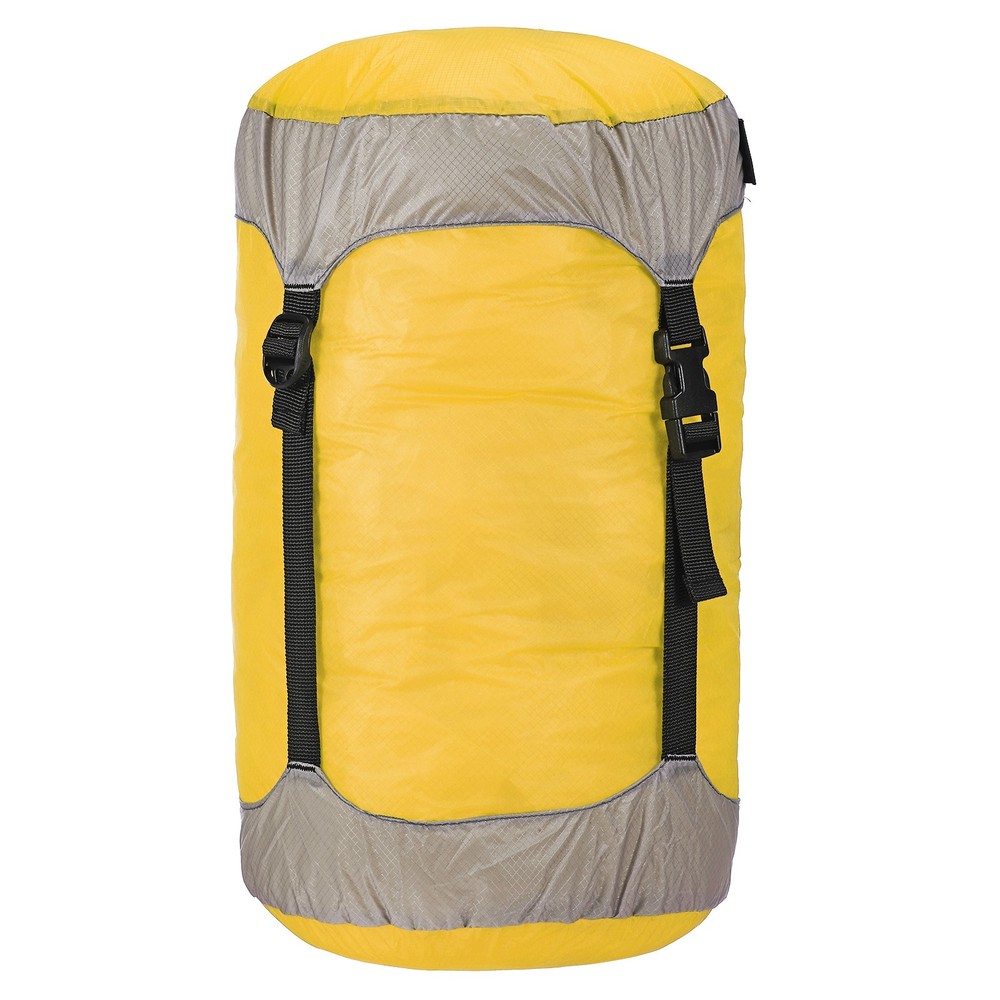 Compression Stuff Sack, 10L S Size Waterproof Sleeping Bag Storage Sack Yellow