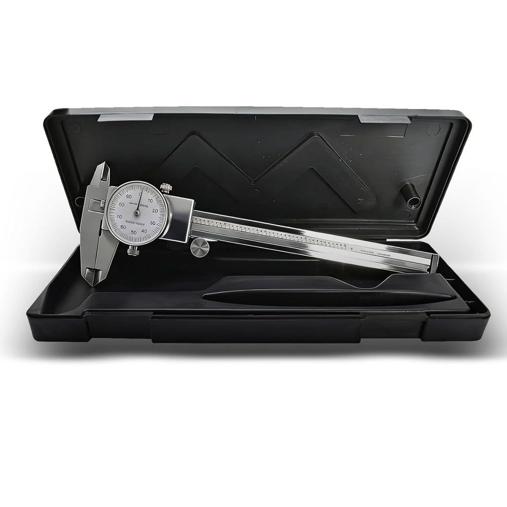 Versatile 6" Dial Caliper with 0.001" Accuracy - Professional Measuring Tool