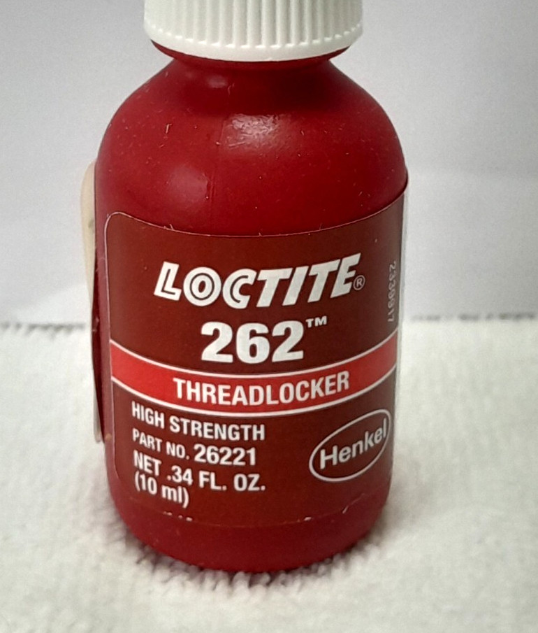 LOCTITE 262 Red Threadlocker High Strength .34oz/10ml New unopened