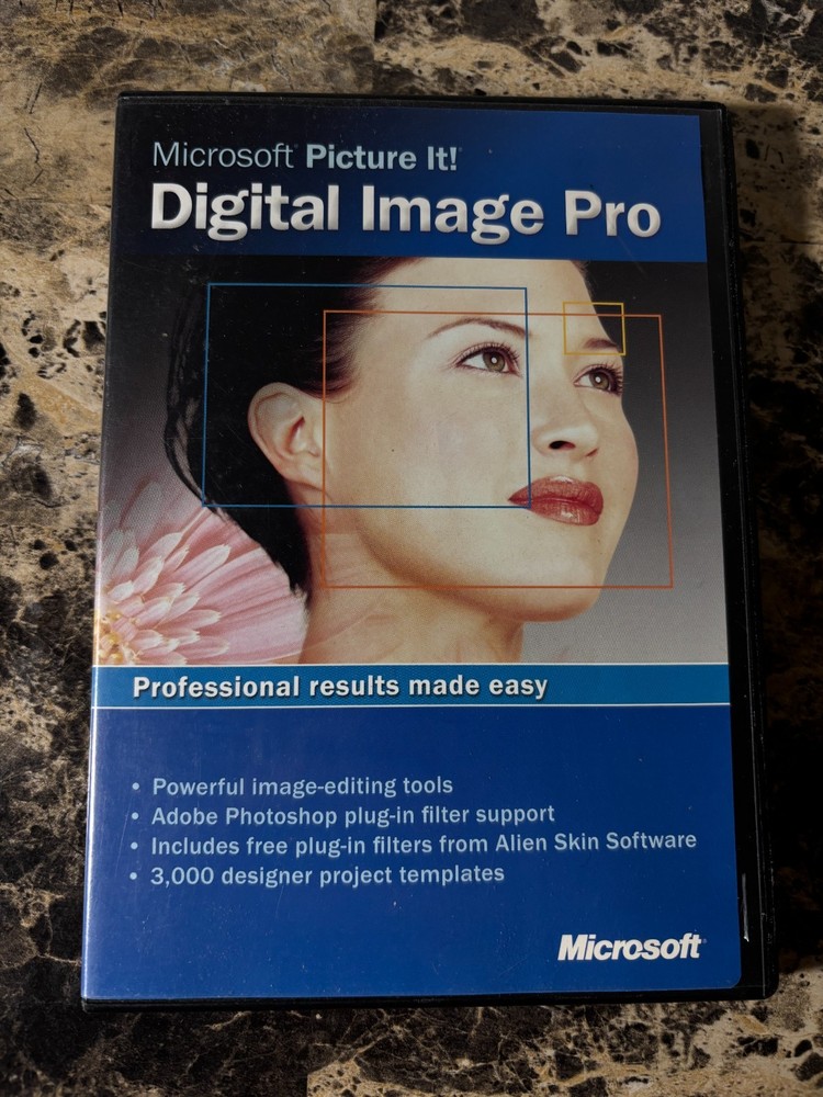 Microsoft Digital Image Pro Version 7.0 (CD ROM, 2002)