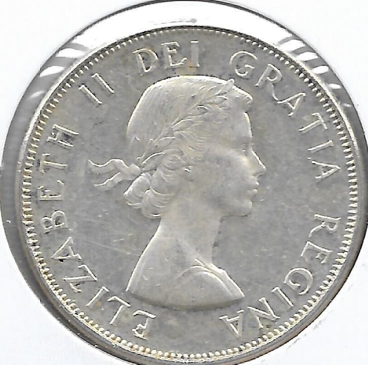 1964 CANADIAN 50 CENT PIECE NICE (SILVER)