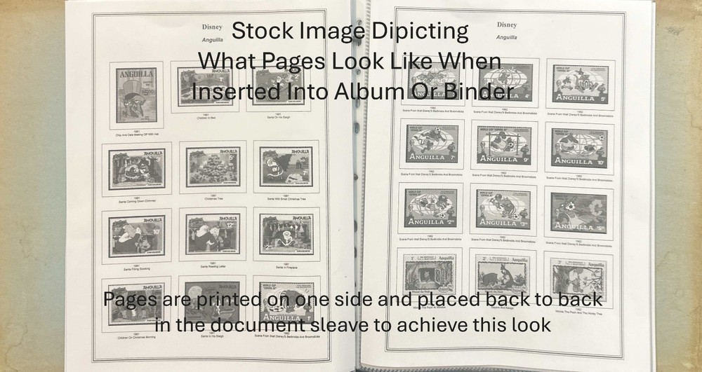 Disney Album - Albania in Sheet Protectors - 1 Page