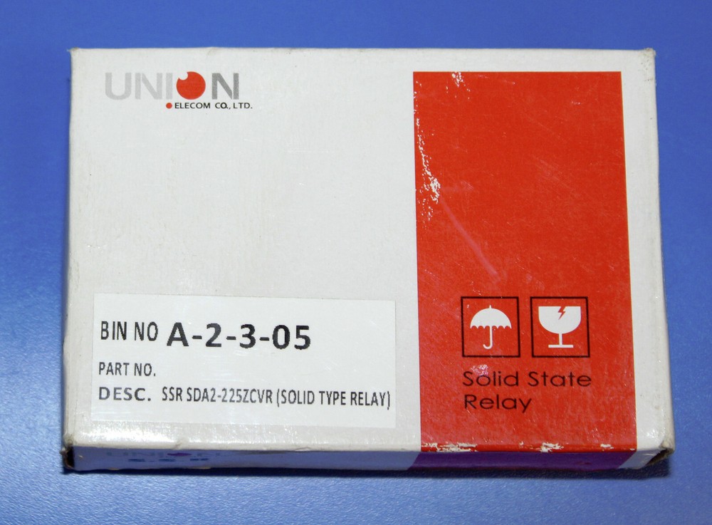 New UNION ELECOM SSR Solid State Relay SDA2-225ZCVR