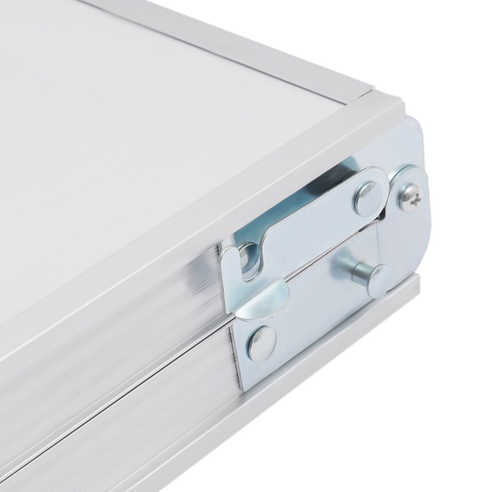 Portable Folding Table Indoor & Outdoor Adjustable Height Table for Picnic, BBQ