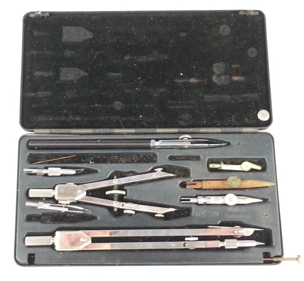 Vintage Wild Heerbrugg Drafting Kit Original Box