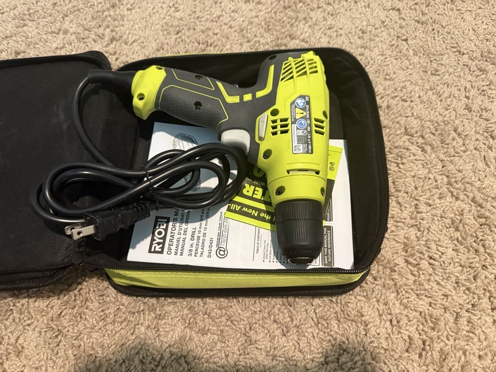 Ryobi D43K 120V Corded Power Drill