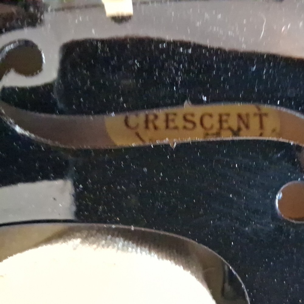 Preowned Crescent HX 4/4 Violin With Bow And Carrying Case Strings In Package