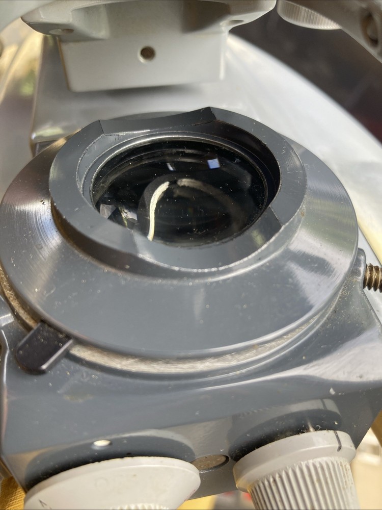 American Optical binocular compound Microscope with Power Cord And LENSE