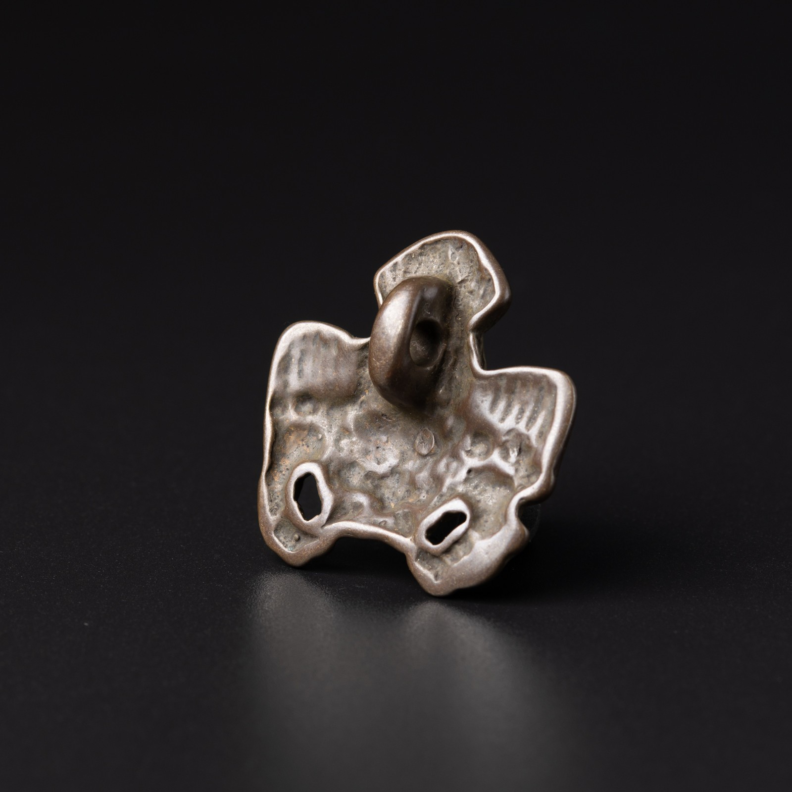 Antique Tibetan Bronze Redpoll Winged Garuda Amulet