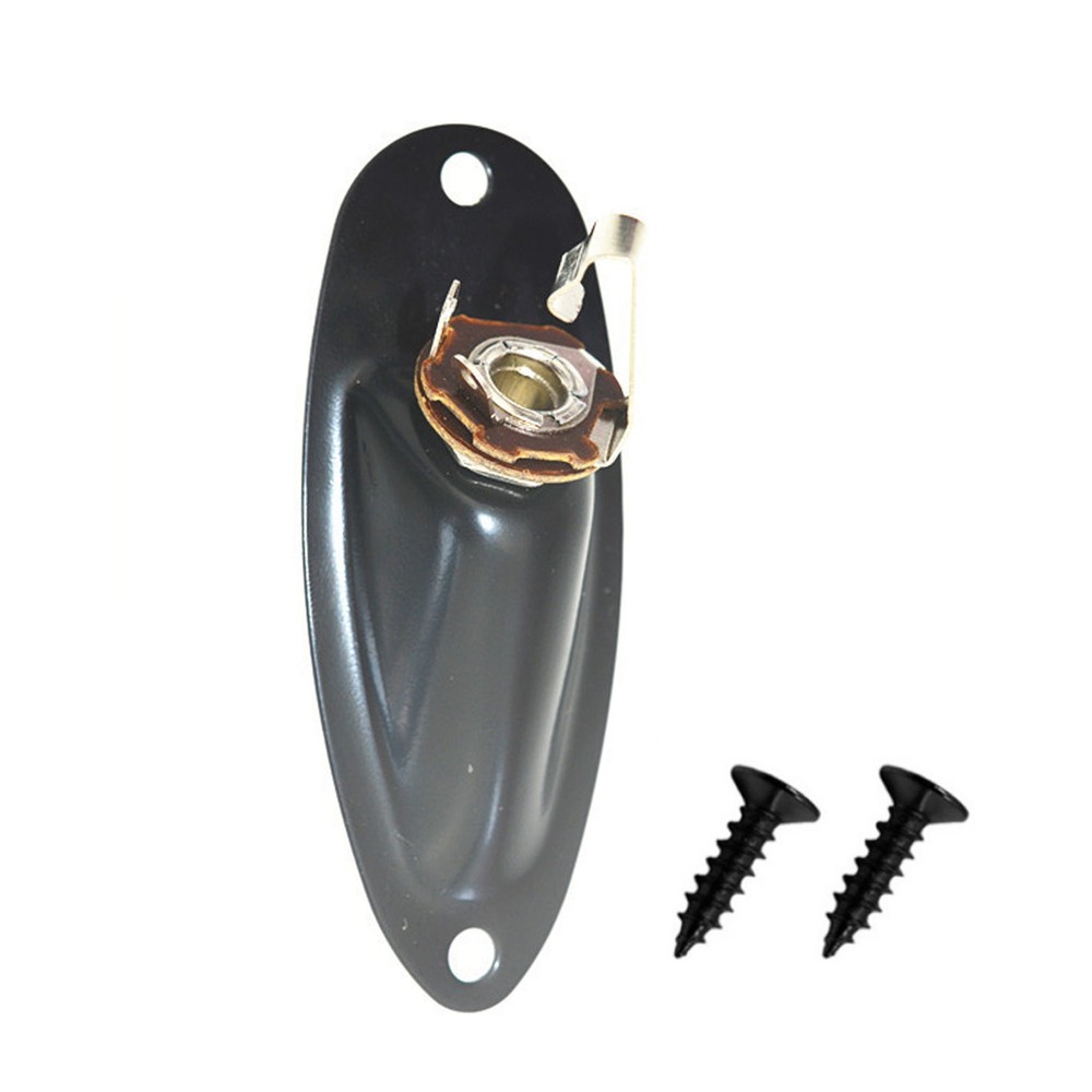 Loaded Boat Style Guitar Pickup Output Input Jack Plug Socket For FD Strat a