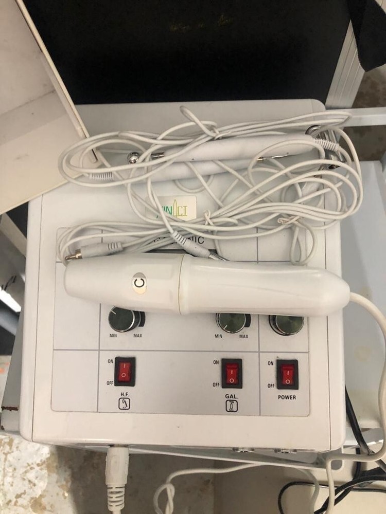 2 in 1 High Frequency Plus Galvanic Facial Machine - Spa Machine