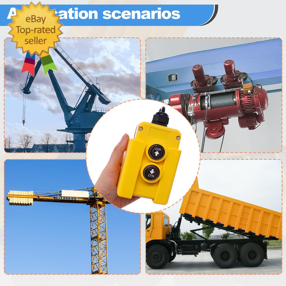 Dump Trailer Remote Control Switch 12V DC Trailer up and down Control Switch for