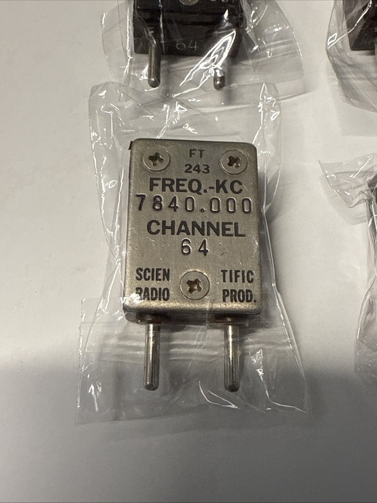 one FT243 quartz crystal 7840.000 KC from the list below: