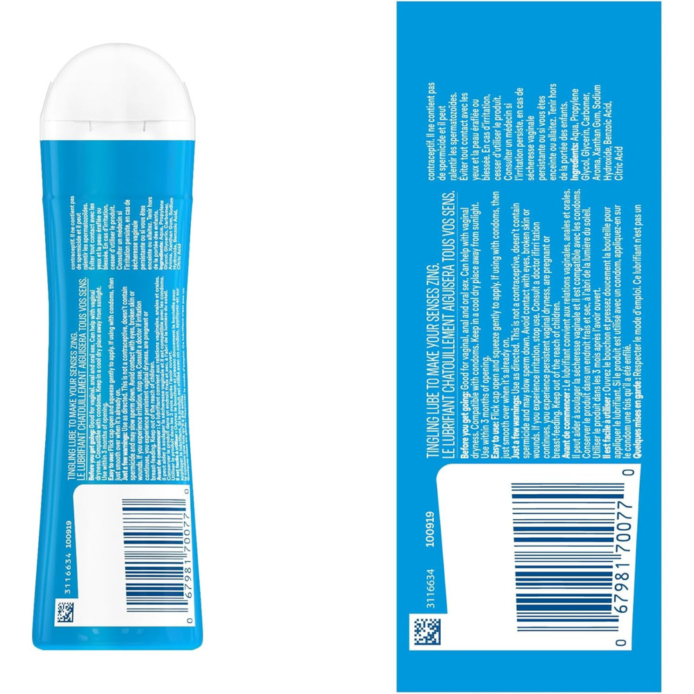 Durex Tingling Water Based Personal Lubricant 100 mL