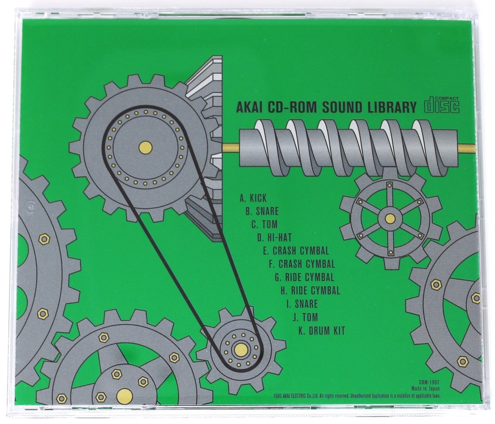 Akai Professional Sound Library Volume 3 Akai Format Sample/Sampling CD CD-ROM
