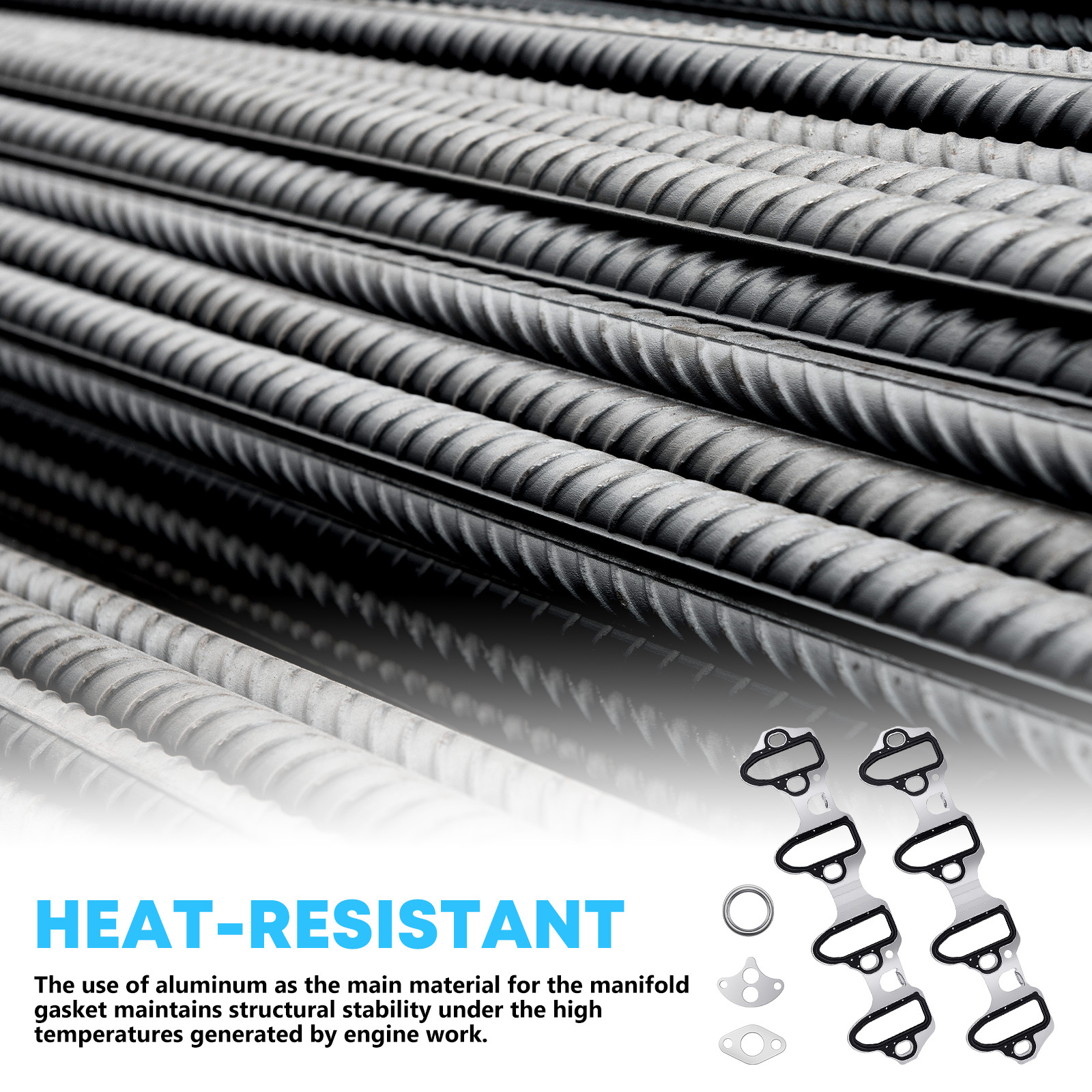 Fel-Pro Intake Manifold Gasket Set MS 89060413 for Chevy GM LS 5.3L 4.8L 6.0L 6.