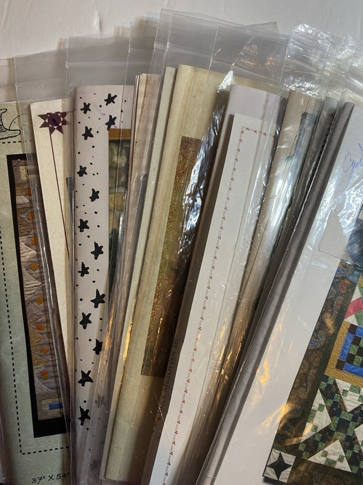 Quilt Pattern Patchwork Posies I Can’t Believe Its Machine Appliqué Pattern