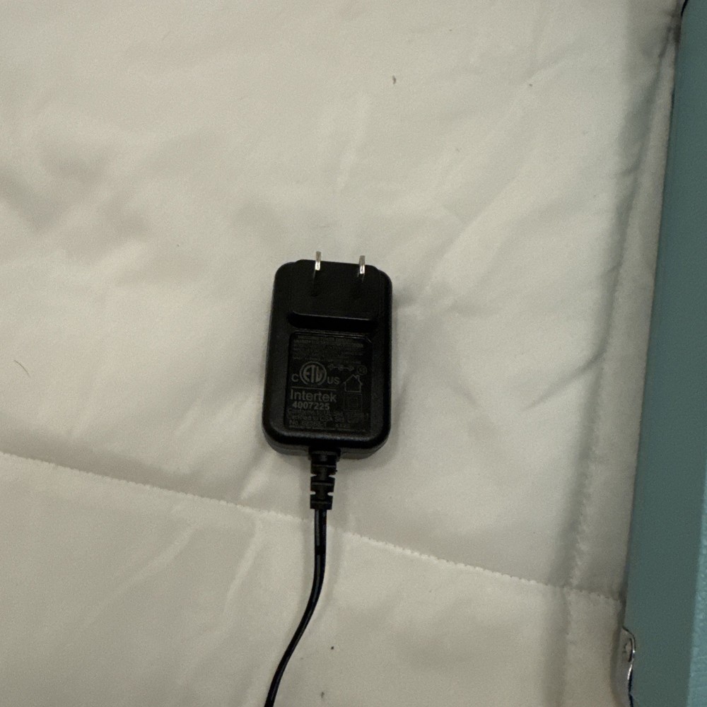 Victrola Model VSC-400SB Blue Patterned Suitcase Record Player With Bluetooth