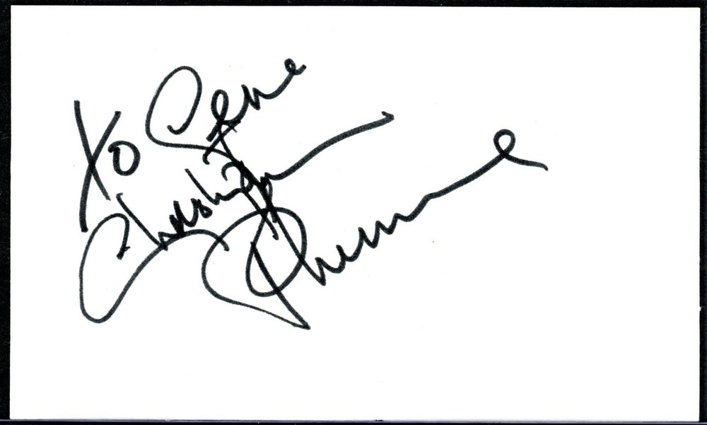 CHRISTOPHER PLUMMER In-person Autograph