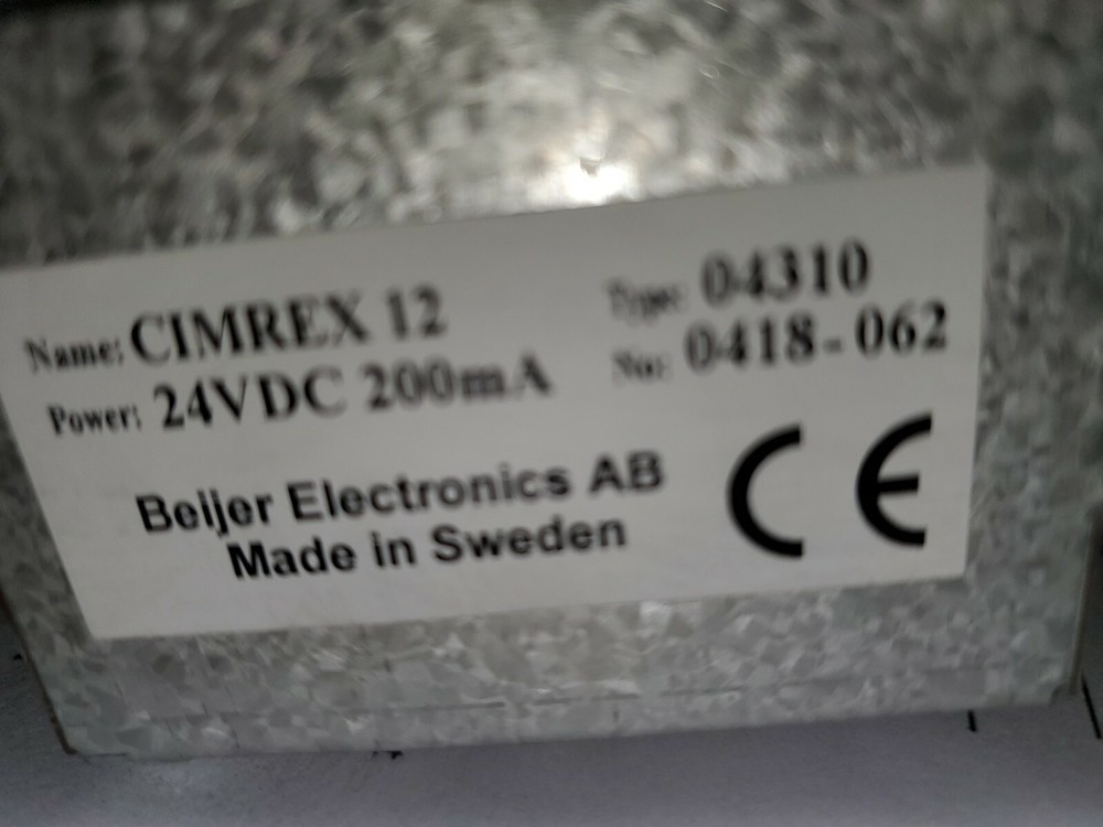 BAIJER ELECTRONICS AB CIMREX 12 / CIMREX12