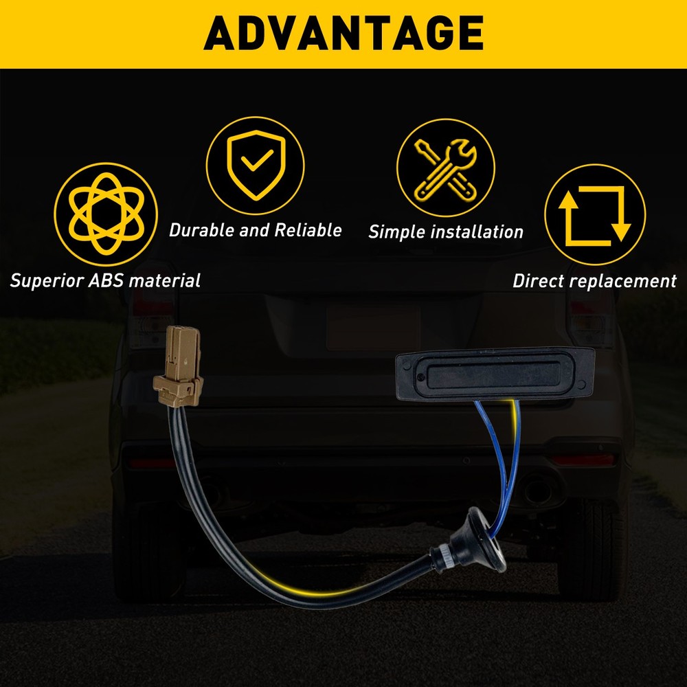 FOR 10-17 SUBARU FORESTER LEGACY OUTBACK TAILGATE BUTTON HATCH-RELEASE SWITCH EA