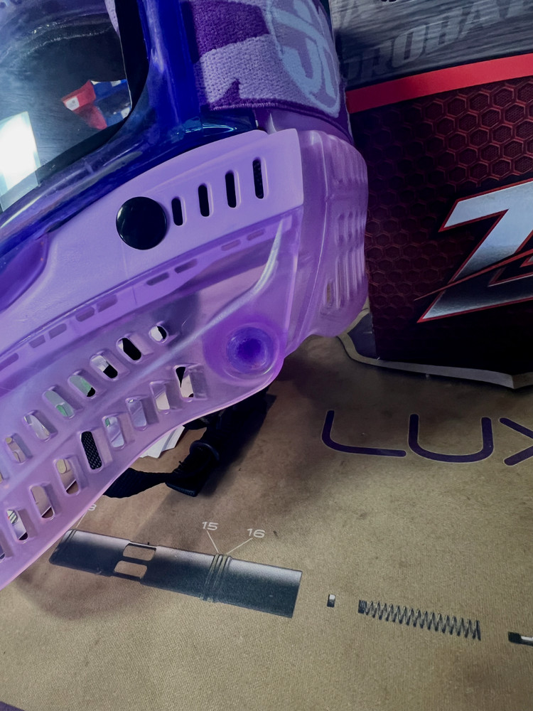 JT Proflex Plugs - Clear Purple 3d Printed