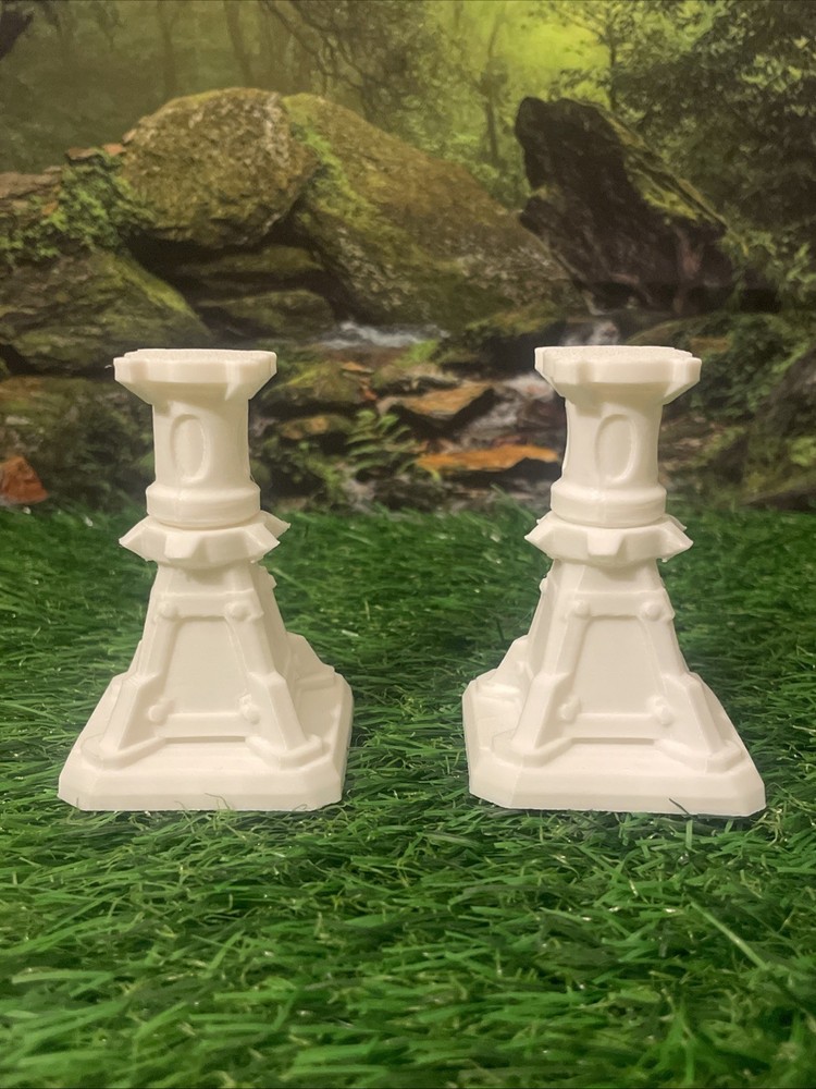 Warhammer DnD Compatible Terrain BUNDLE White Unpainted