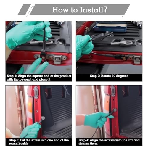 Tailgate Cable Strap, Tailgate Replacement Parts, Rear Tailgate Cables 88980510