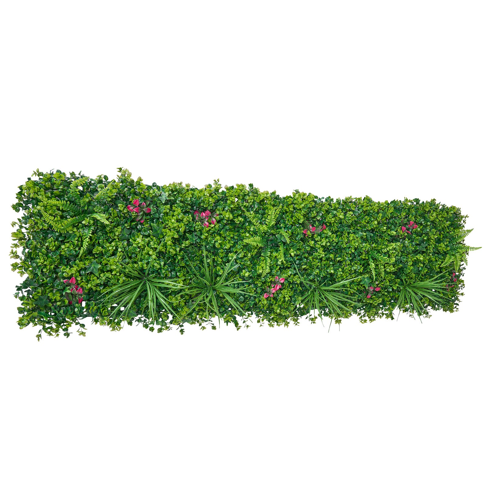 Uimoso Artificial Plant Wall Panels 12PCS 20 x 20 in Greenery Backdrop