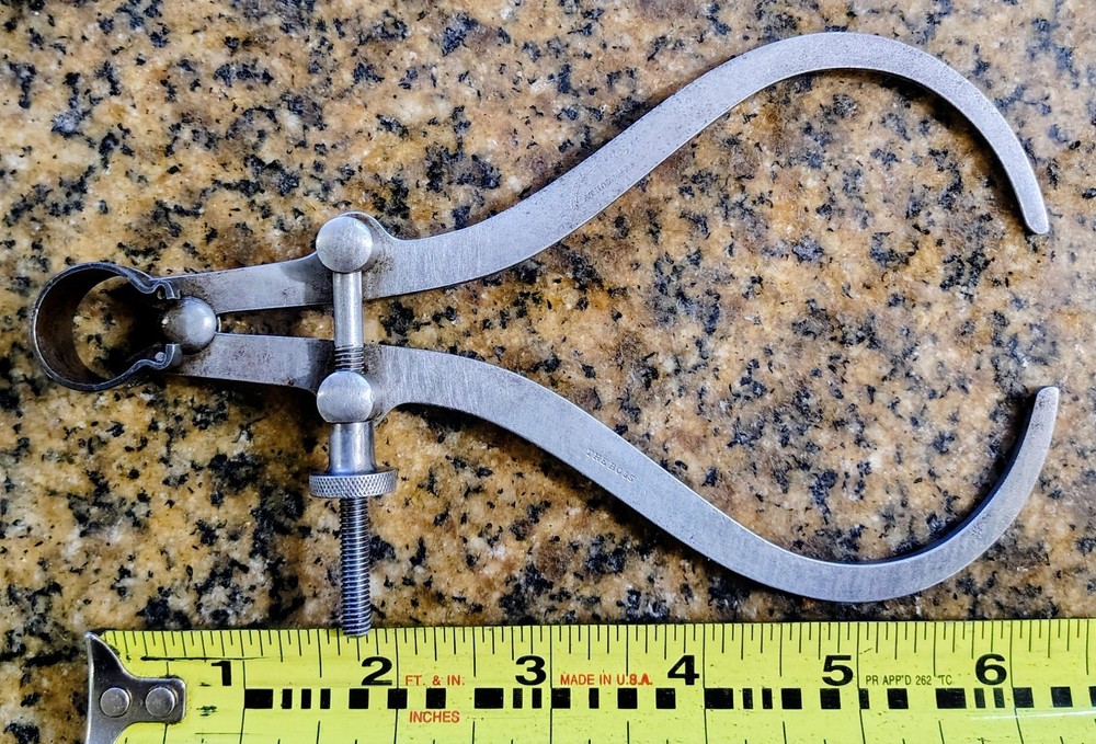 🗽 VINTAGE 5" OD CALIPER MACHINIST/ TOOLMAKER