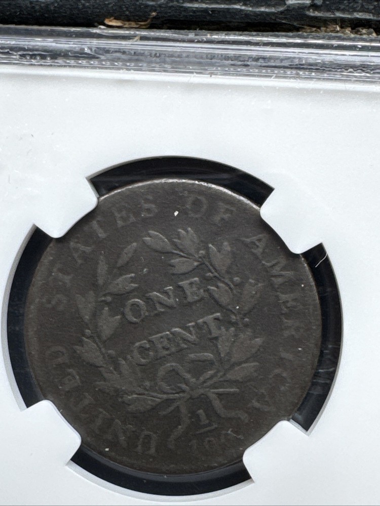 1798 Copper Large Cent 1C - NGC VG Details