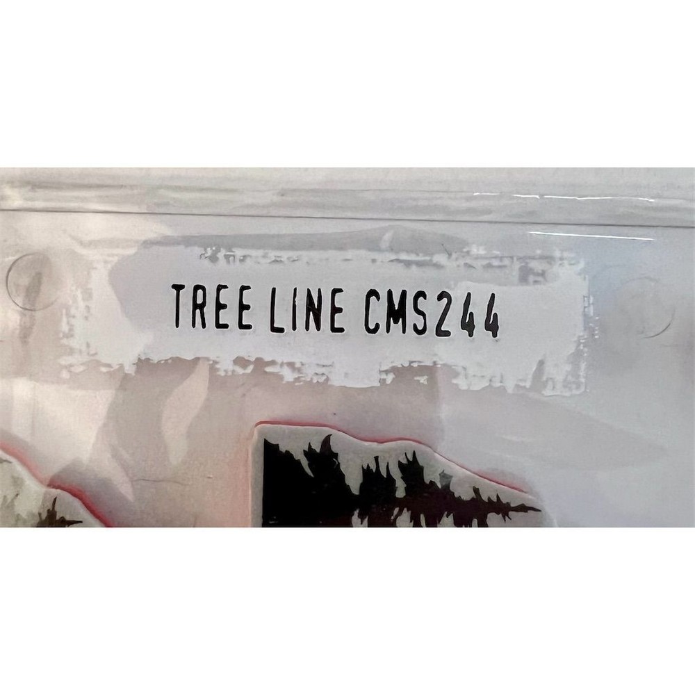 Stampers Anonymous Tim Holtz Tree Line Rubber Stamp Set CMS244
