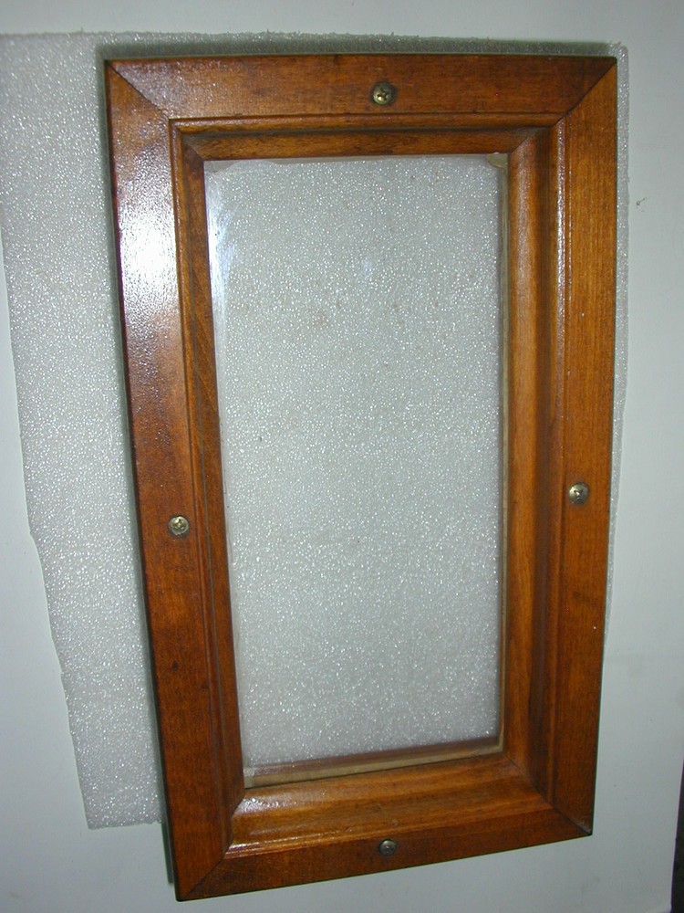 Interior Wood Door Insert Glass & Frame