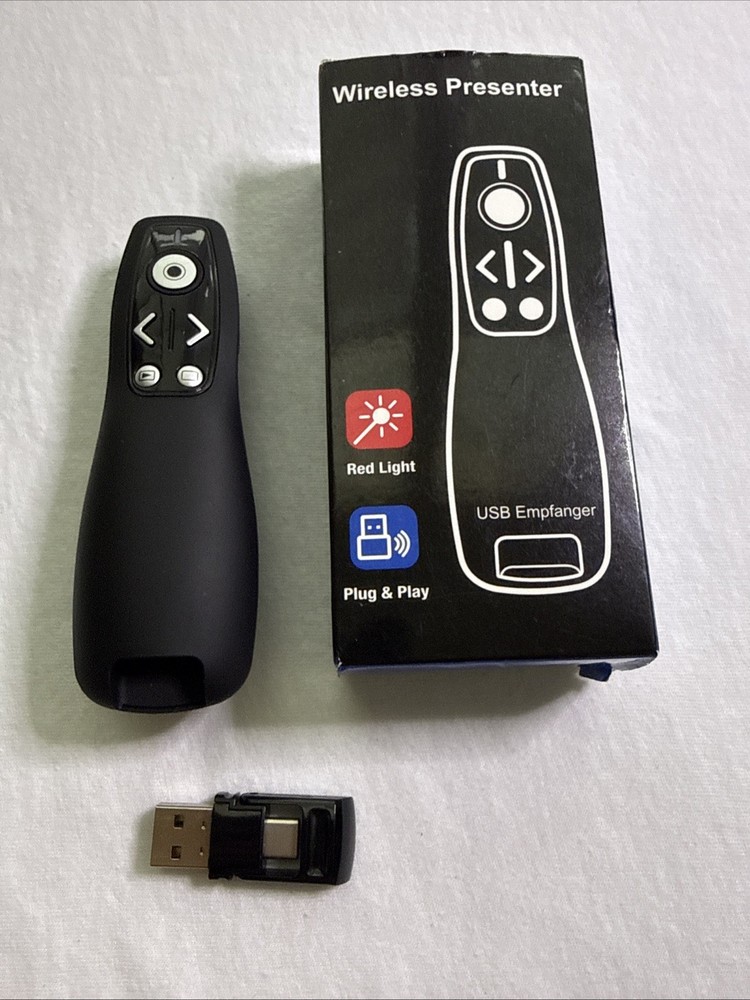 Presentation Clicker Wireless Presenter Remote for Powerpoint, Powerpoint Clicke