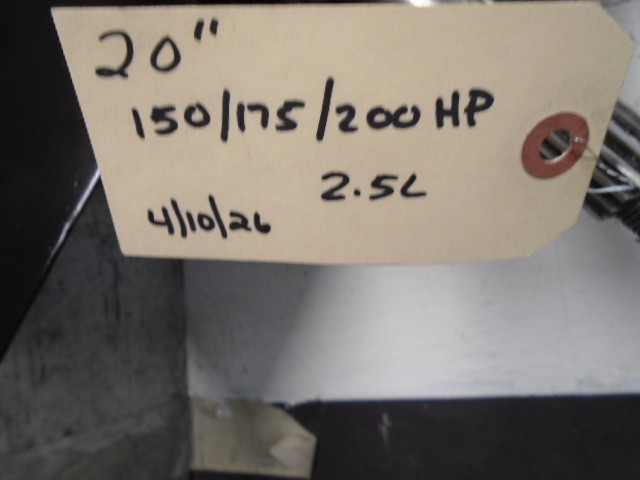 USED 135/150/175/200 hp 20" MERCURY OUTBOARD LOWER UNIT-2.0-2.4-2.5-gearcase