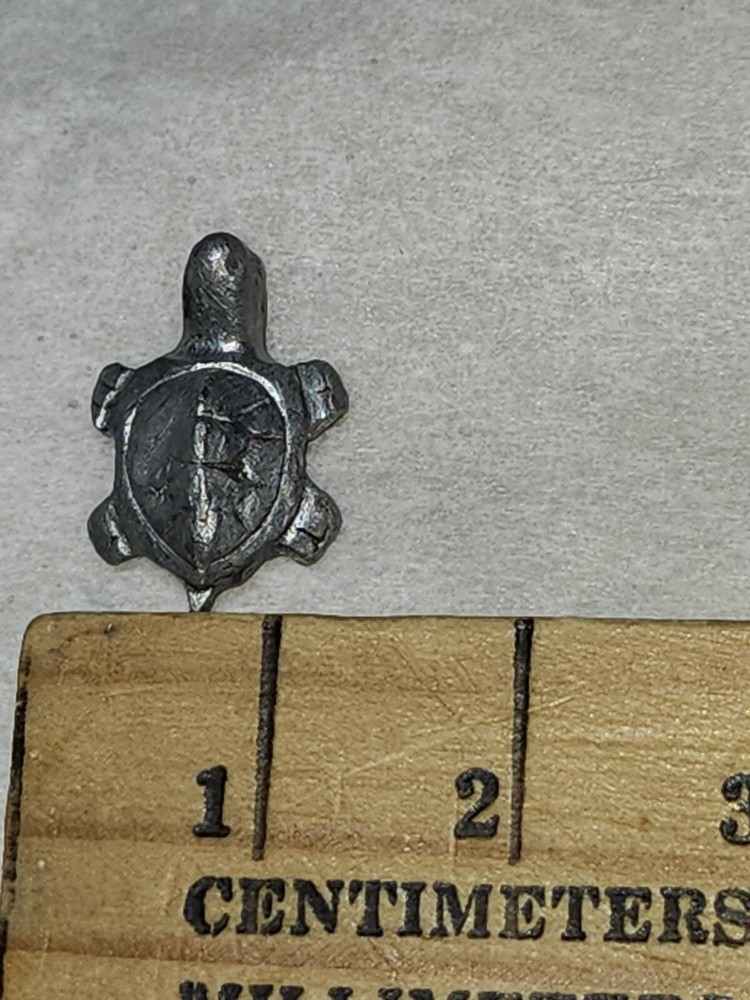 Pewter Turtle Figurine